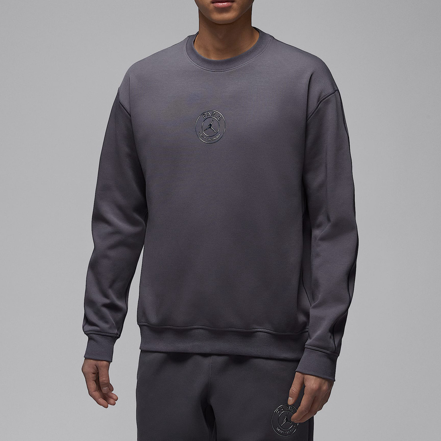 Nike/耐克巴黎圣日耳曼足球 Hoop Fleece针织圆领运动衫IF3802