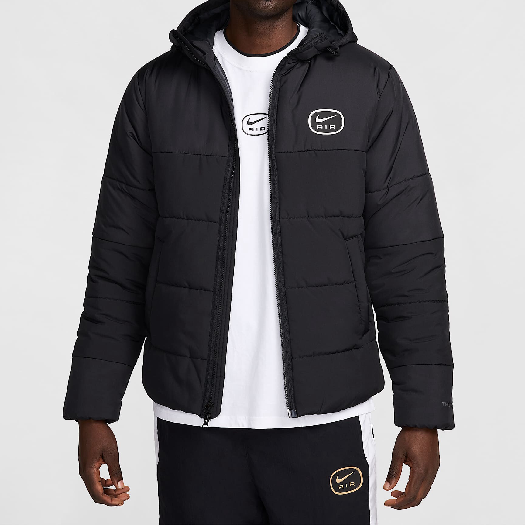 耐克男子NIKE AIR 保暖夹克冬季梭织不易撕裂棉服外套HM0198