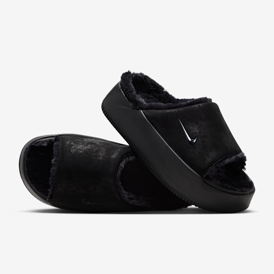 耐克Nike Calm Elevation Fur女子拖鞋