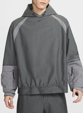 耐克Nike TechDri-FIT Shori 男子速干机能风连帽衫