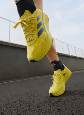 阿迪达斯男女ADIZERO BOSTON 10训练备赛马拉松玻纤柱跑鞋