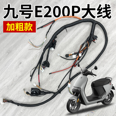 九号电动车E200P升级加粗整车