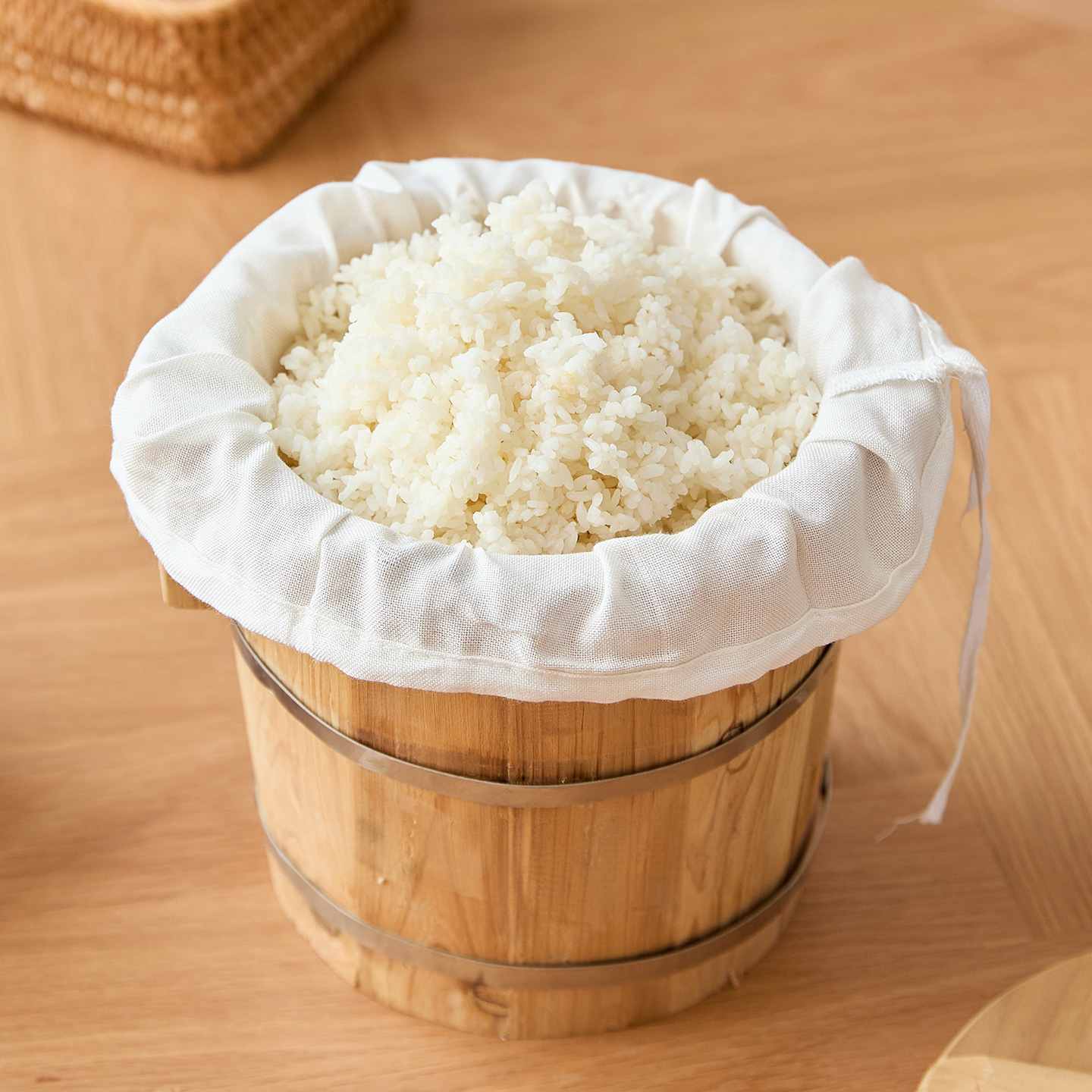 木桶蒸饭袋食品级专用蒸饭纱布袋耐高温卤料袋饭团袋过滤袋非纯棉