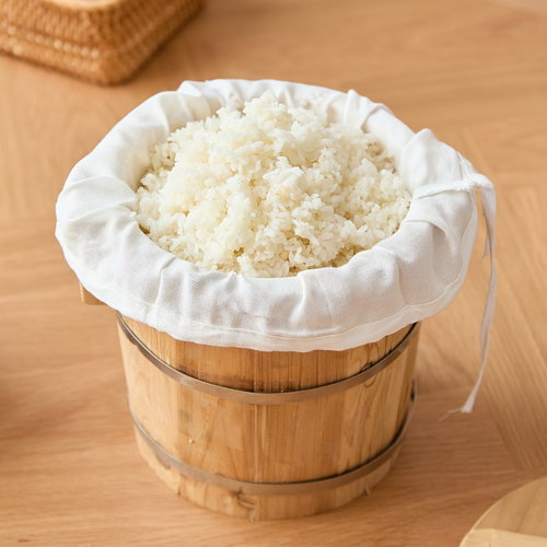 木桶蒸饭袋食品级专用蒸饭纱布袋耐高温卤料袋饭团网袋布袋非纯棉