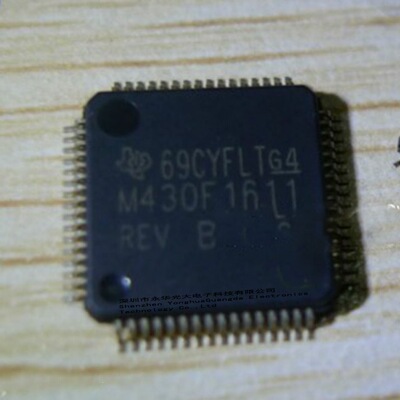 MSP430F1611IPM M430F1611 集成电路IC芯片电子件集成块贴片QFP64