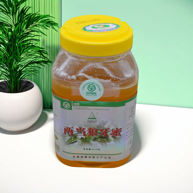两当狼牙刺花蜂蜜2410g实惠大桶装特价包邮 无添加刺槐花液态纯蜜