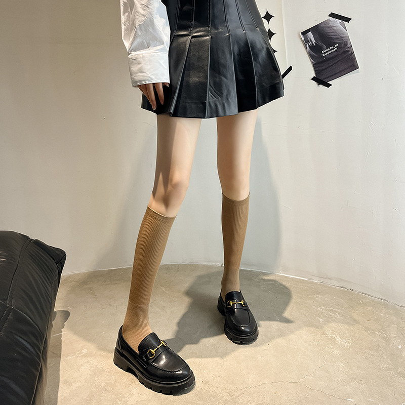 小腿袜灰色纯棉春秋堆堆袜高筒袜子女及膝袜夏季深灰色秋季长筒袜,女士内衣/男士内衣/家居服,长筒袜,淘宝优惠券,粉丝福利购,淘宝优惠卷