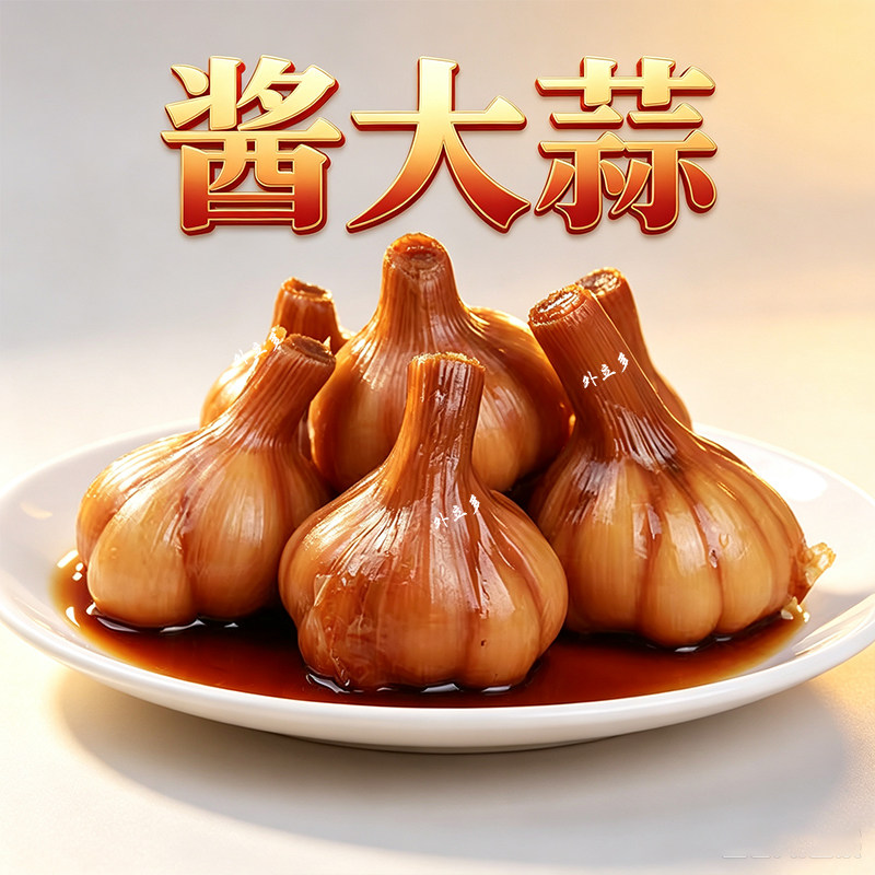 酱500g腌农家自制腌制即食大蒜