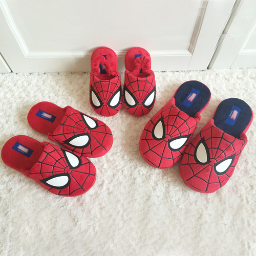 蜘蛛侠防水厚底家居鞋