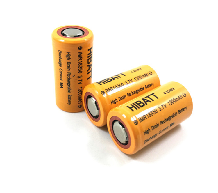 18350锂电池 7.4v 11.1v 水软弹枪电池 imr18350 3.7v 1300mah