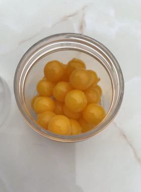 李小毛钓鱼黄色软珠玉米味专攻草鲤青大个体鱼浮珠湖库钓鱼浮珠