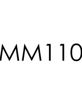 MM110 联名 简约百搭黑灰方框线条设计墨镜太阳镜