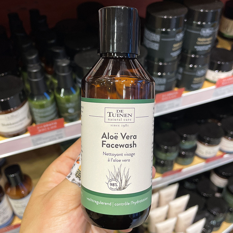 荷兰花园店芦荟洗面奶原装进口