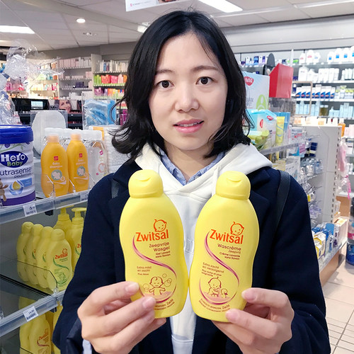 荷兰Zwitsal婴儿洗发沐浴二合一