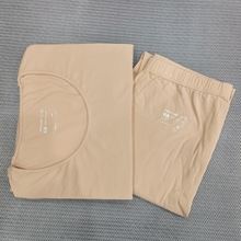 伊兰朵3352秋衣秋裤套装女纯棉莱卡棉圆领保暖内衣全棉打底衫