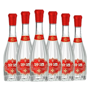 【酒厂直供】山西汾酒杏花村酒 献礼版玻汾酒53度500mL*6瓶纯粮酒