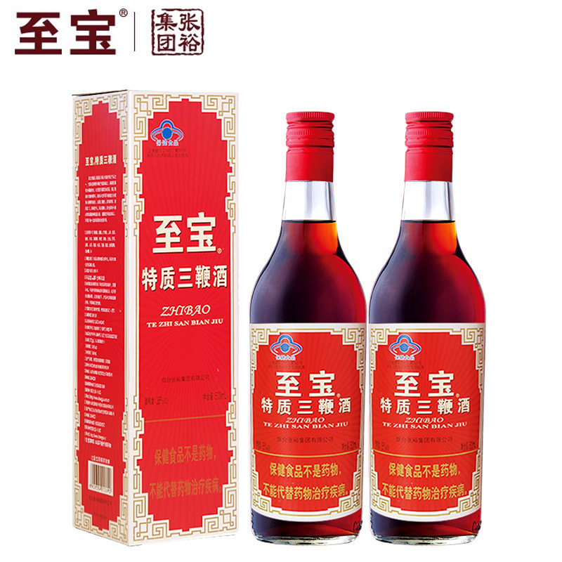 【酒厂直营】张裕集团至宝特质三鞭酒35度500ml瓶/6瓶滋补保健酒图片