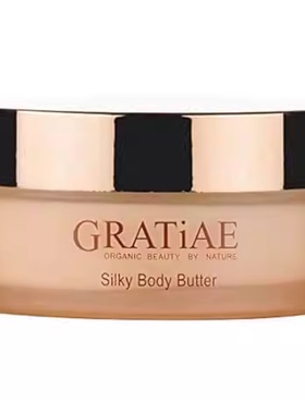 Gratiae organic beauty by nature silky body butter， anti