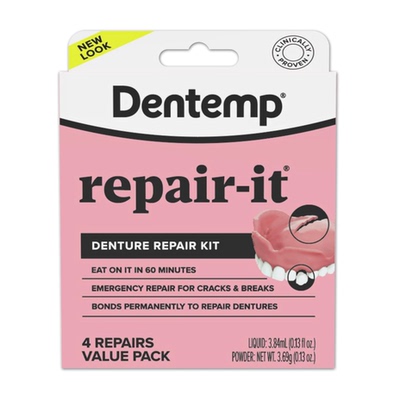 Dentemp Repair Kit - Repair-It Advanced Formula Denture