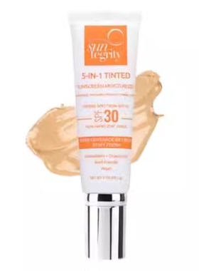 Suntegrity Tinted 5 in 1 Mineral Sunscreen for Face (SPF