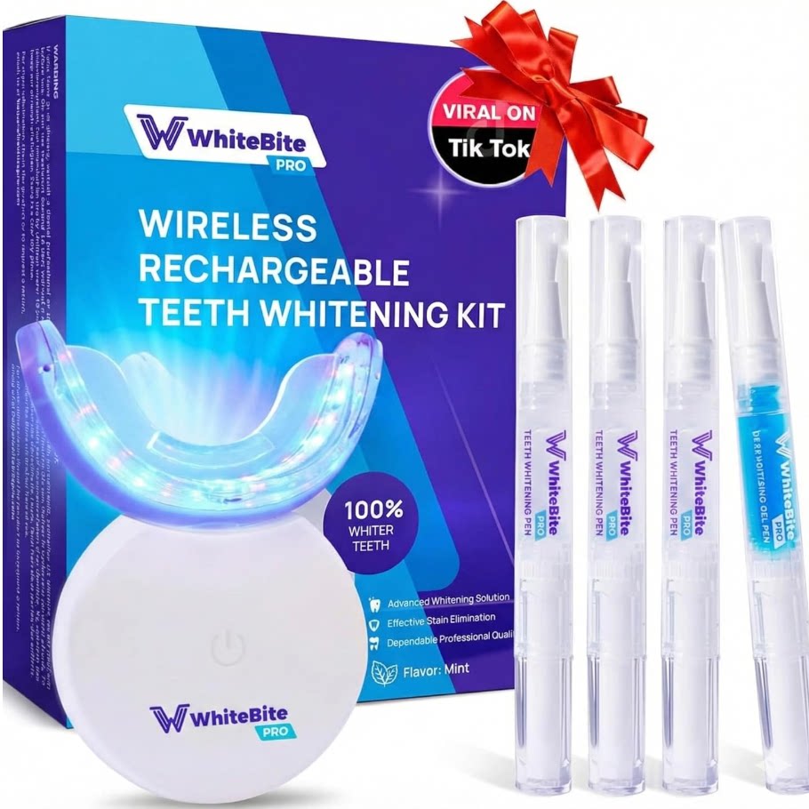 Whitebite Pro Teeth Whitening Kit for Sensitive Teeth – 32