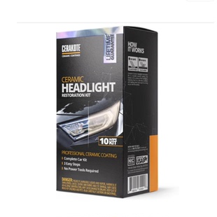 Headlight Ceramic Restoration Kit Guaran 美国代购 – CERAKOTE