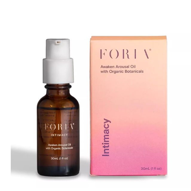 FORIA Awaken Arousal Oil - Organic, All-Natural - 1 Fl Oz