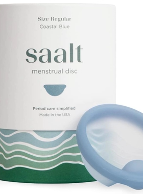 Saalt Menstrual Disc - Soft, Flexible, Reusable Medical-Gra