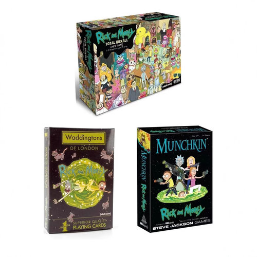 瑞克莫蒂rick and morty周边扑克卡牌聚会桌面游戏休闲卡片益智