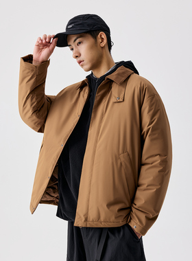 BENPANDA三防美拉德外套棉服美式飞行夹克男灯芯绒翻领棉衣2025冬