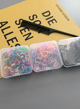 满38元包邮 Blythe小布娃娃 3分4分6分娃用配件 彩色皮筋 梳子