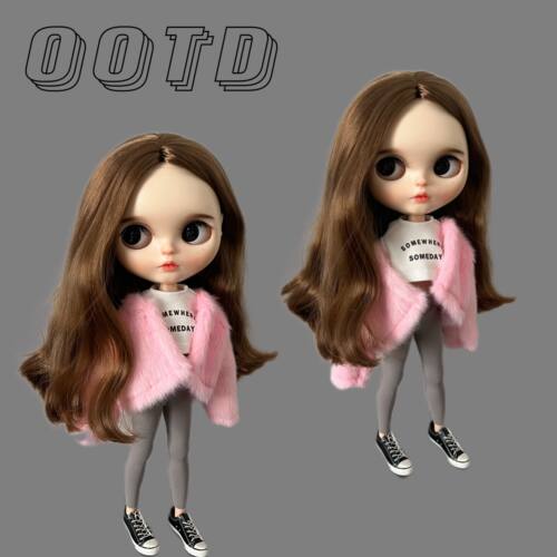 blythe女配件娃衣毛毛外套