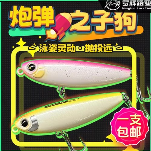 水面系钓炮弹之子狗翘嘴军鱼梦辉