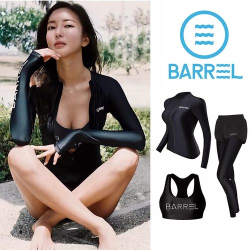 韩国冲浪长裤泳衣女防晒潜水服