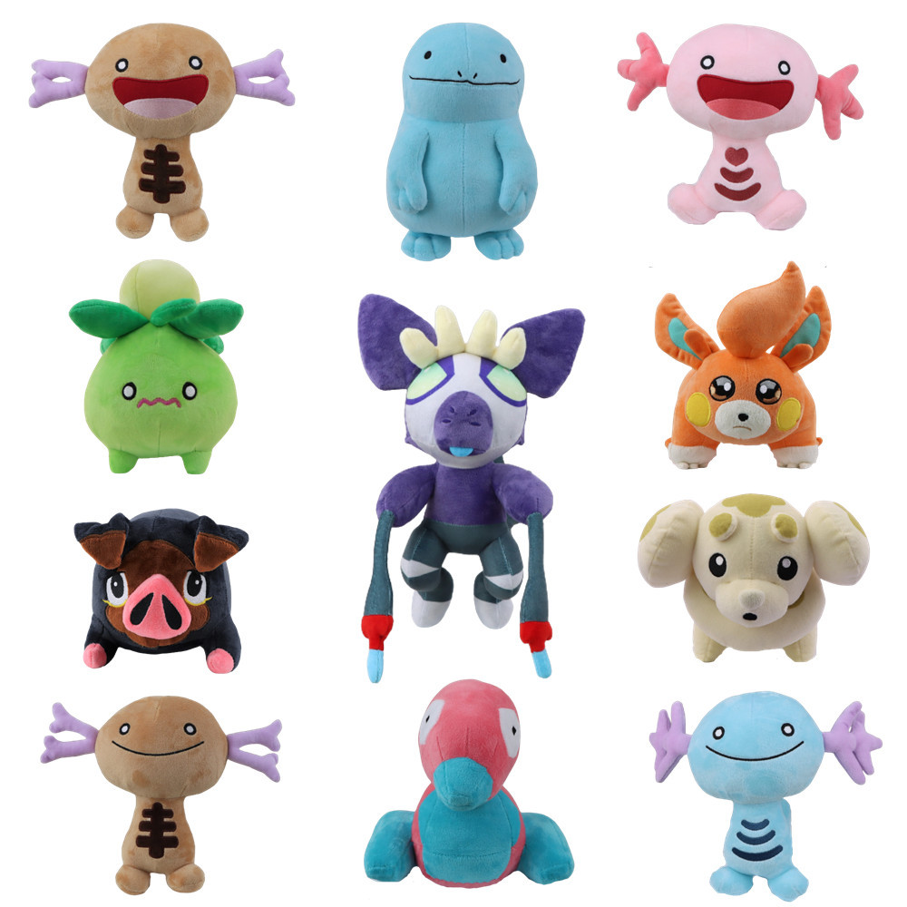 现货跨境热销宝可梦毛绒公仔