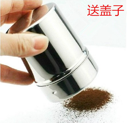送蓋胡椒撒粉器 不鏽鋼撒粉筒罐精細網紗式桶可可粉 咖啡粉具在類目 廚房/烹飪用具, 廚用小工具/廚房儲物, 儲物瓶罐/廚房儲物器皿, 調味瓶罐中 - 來自Buy2taobao.com提供專業的淘寶代購服務