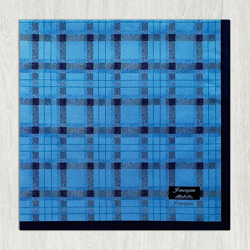 MADE IN JAPAN THIN SECTION MENS HANDKERCHIEF COTTON SWEAT-ABSORBENT HANDKERCHIEF MENS COTTON PLAID BUSINESS SQUARE SUIT POCKET TOWEL