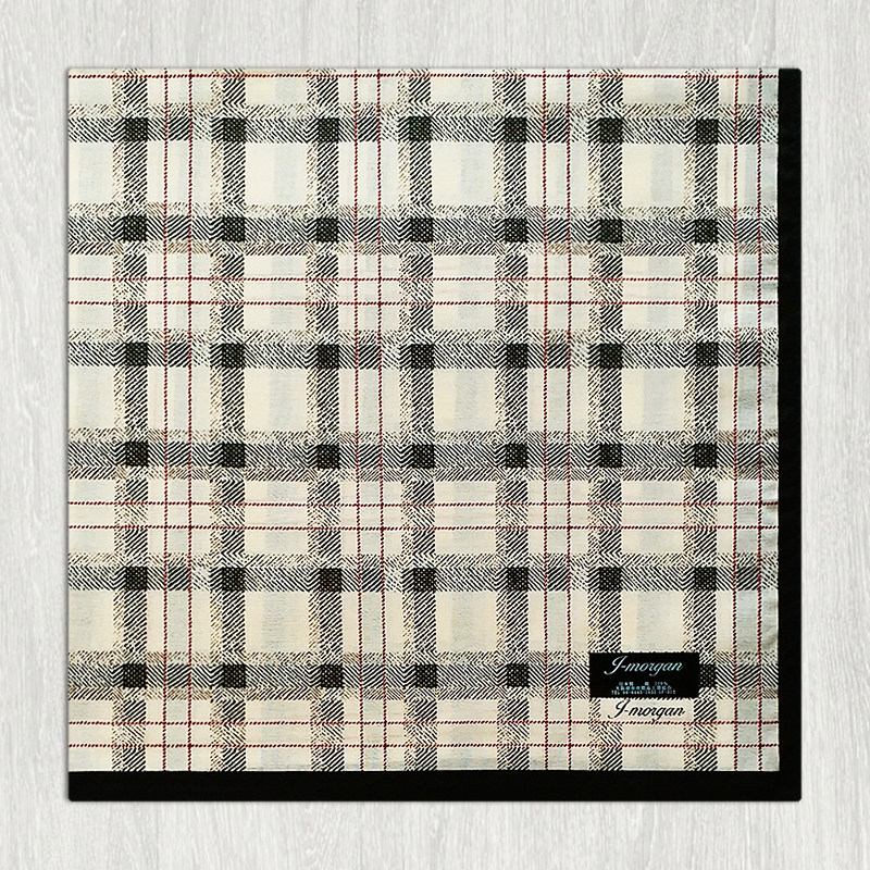 MADE IN JAPAN THIN SECTION MENS HANDKERCHIEF COTTON SWEAT-ABSORBENT HANDKERCHIEF MENS COTTON PLAID BUSINESS SQUARE SUIT POCKET TOWEL