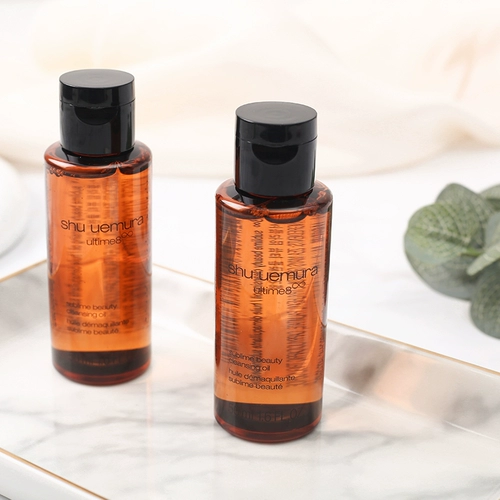 Shu uemura, янтарное масло, успокаивающее средство для снятия макияжа для путешествий, пробник, глубокое очищение