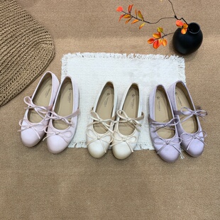 法式平底单鞋女玛丽珍晚晚小单鞋夏季配裙子2026新款芭蕾风豆豆鞋