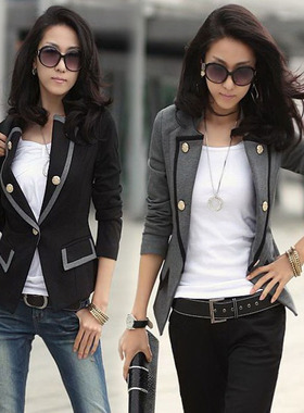 2024 Autumn women slim fashion blazer jackets ladies coats女