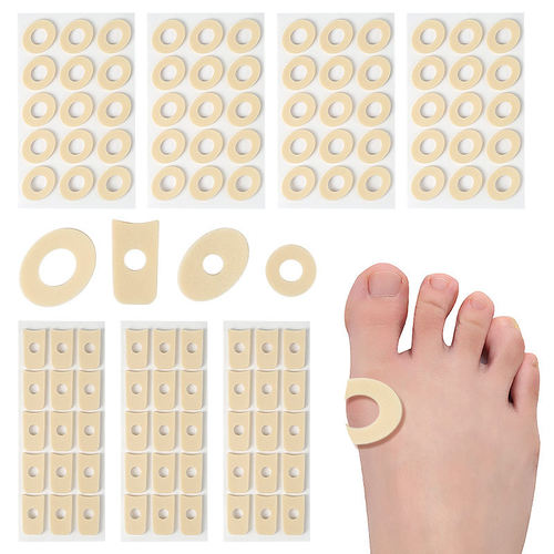 Oval Corn Pads Foot Care Toe Protection Pain Relief Feet