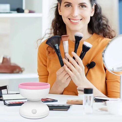 Electric Makeup Brush Cleaner Machine Cosmetic Brushe Cleane