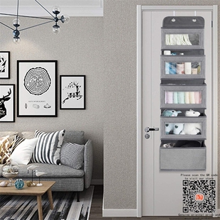 Over Door Hanging Organizer Wall Mount Storage for Bedroom