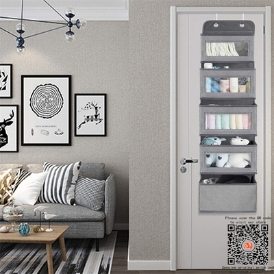 Over Door Hanging Organizer Wall Mount Storage for Bedroom