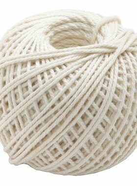 220-feet Cooking Butcher's Cotton Twine Meat Prep and Trussi