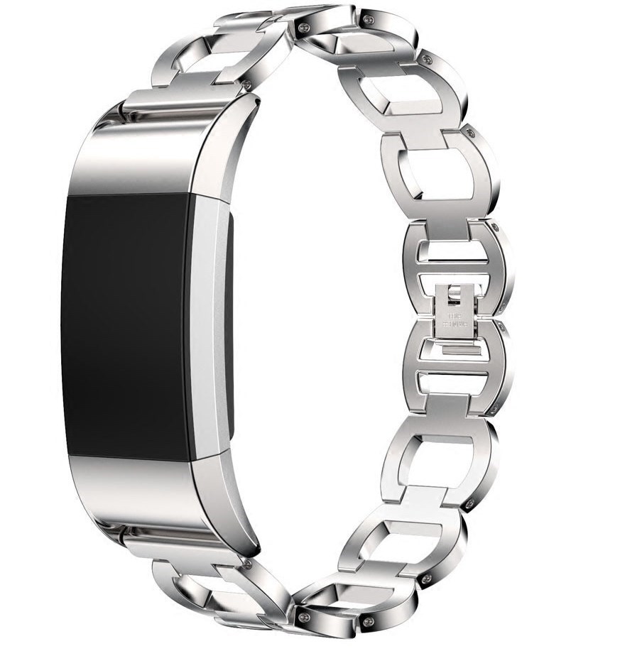 Stainless Steel Bracelet Band Strap For Fitbit Charge 2