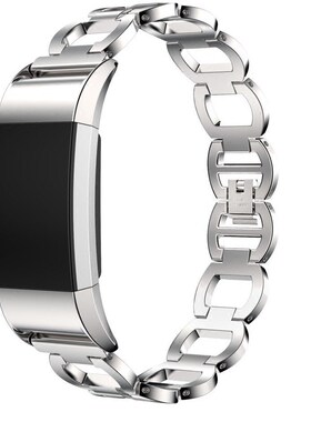 Stainless Steel Bracelet Band Strap For Fitbit Charge 2