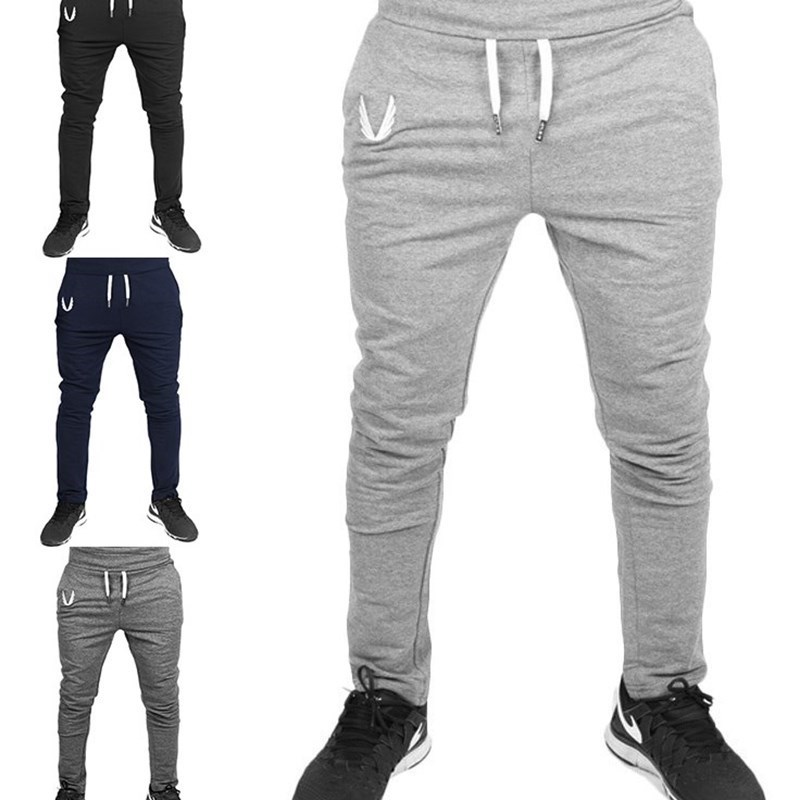 men outdoor sport casual  long sweat trousers man