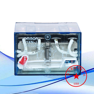 原装 J中间继电器 24V 220V质保一年 LY4N 12V LY3N LY2N DC6V